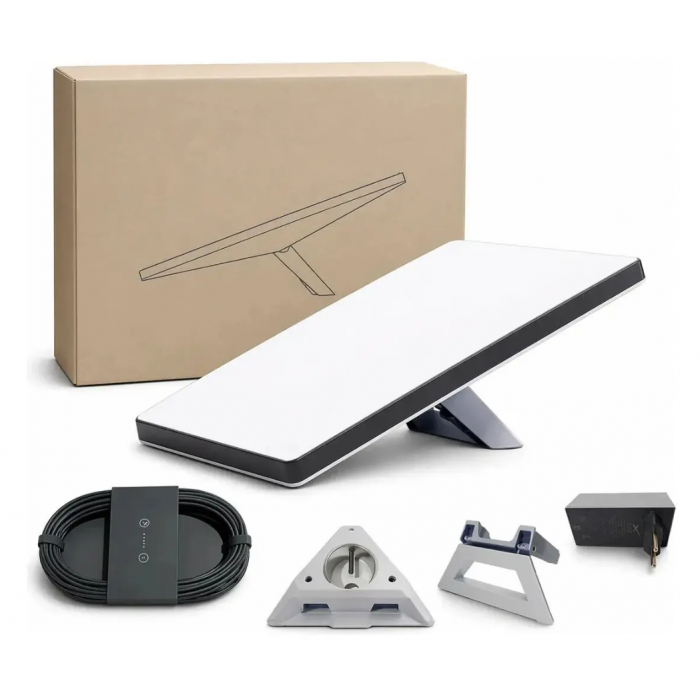 Oferta dia das Mães Antena de Internet Starlink Mini Via Satélite Roteador Wi-Fi - Branco - Bivolt